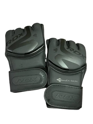🔥 RDX F15 Noir Maya Hide MMA Grappling Gloves XL EUC! 🔥 - Image 1 of 4