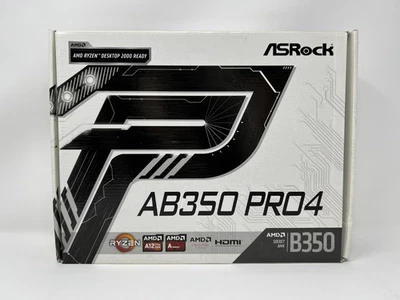 ASRock AB350 Pro4 Motherboard - Image 1 of 3