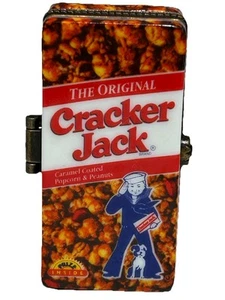 Borden "Cracker Jack" PHB Midwest of Cannon Falls 3D Blue Whistle Schmuckstück in Box - Bild 1 von 8