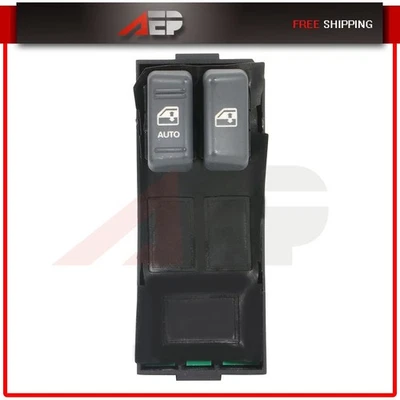 Power Window Switch Front LH For GMC Safari 2005 2004 2003 2002 2001 2000-1995 - Image 1 of 4