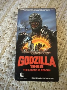 Godzilla 1985, The Legend Is Reborn (VHS, 1992) King Of Monsters SCI-FI - Picture 1 of 5