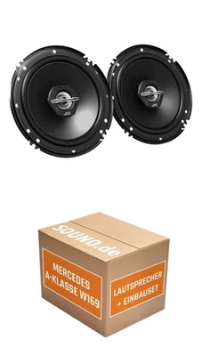 JUST SOUND BEST CHOICE FOR CARAUDIO Altoparlante anteriore JVC CS-J620X per Mercedes Classe A W 169 | 2x medio-bassi