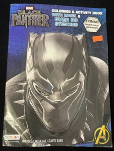 Marvel Black Panther coloring & activity book - Foto 1 di 5