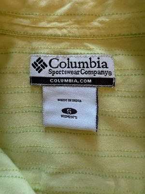 Camisa verde lima sin mangas para mujer de Columbia talla S Foto 1 de 4