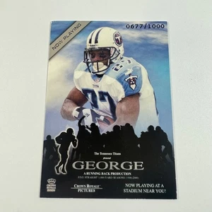 Pacific Crown Royale 2001 Eddie George #'d 677/1000 ahora jugando - Imagen 1 de 2