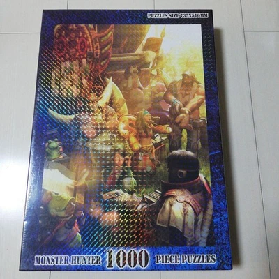 Monster Hunter 4 1000 Piece Jigsaw Puzzle Rare Japan Import New Sealed - Image 1 of 2