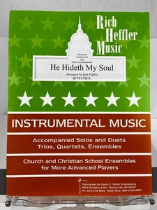 Rich Heffler Sheet Music He Hideth My Soul Advanced Clarinet Solo - Picture 1 of 4