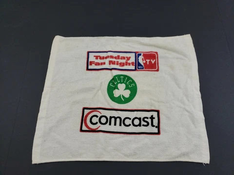 Boston Celtics Rally Towel Comcast Tuesday Fan Night NBA TV Stadium Giveaway Cover