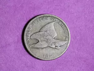 Centavo Flying Eagle 1858 #P18290 - Imagen 1 de 2