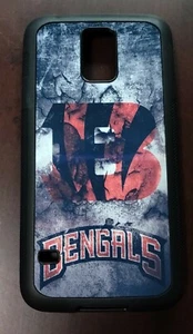 CINCINNATI BENGALS PHONE CASE COVER FITS SAMSUNG S5 - Photo 1/4