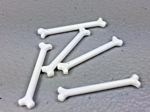 LEGO Bone, Long 92691 Authentic Lego Animal Bone (x5) White - NEW - Picture 1 of 8