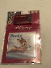 Bande de livre Disney vintage Bambi lue cassette scellée années 1990 neuve ancien stock