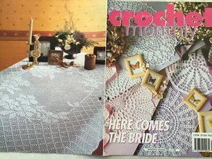 Crochet Monthly Magazine 1998 Edition No 228 Here comes the Bride - Picture 1 of 7