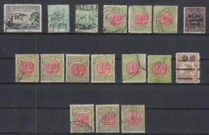 MB19810/ AUSTRALIA – 1902 / 1957 USED BACK OF BOOK SELECTION - Picture 1 of 2