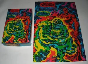 SILVER SURFER MARVELMANIA 1971 THIRD EYE PUZZLE * COMPLETE in BOX with KIRBY ART - Picture 1 of 14