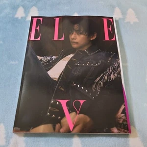 ELLE KOREA MAGAZINE 2023 APRIL ISSUE BTS V TAEHYUNG Type-A FRONT COVER(2(2 - Imagen 1 de 1
