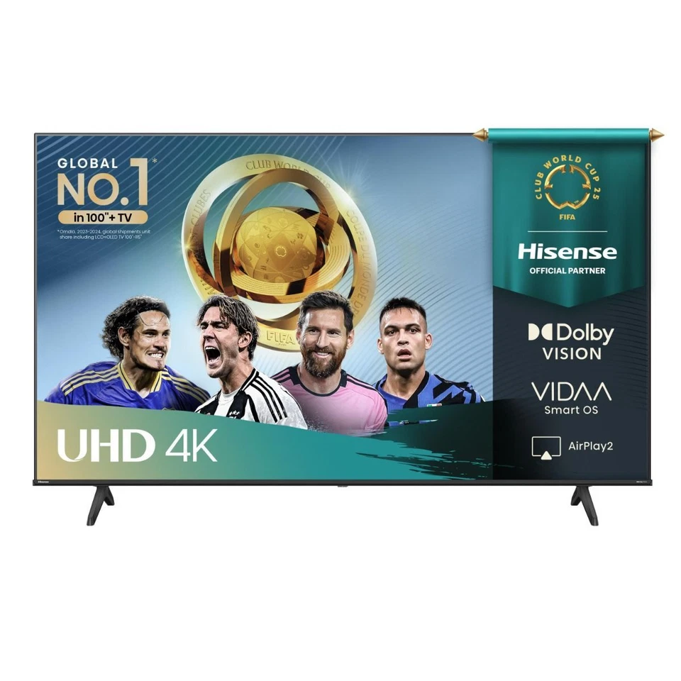 Hisense Tv 55" ( LED ) Vidaa U A6 SERIES 55A69Q Black 20016054