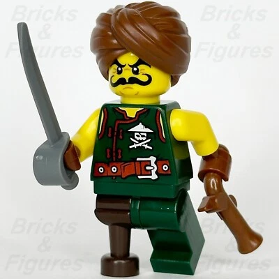 LEGO® Ninjago Sky Pirate Minifigura Soldado de Pie con Pata de Clavija Turbante 853544 njo231 Foto 1 de 3