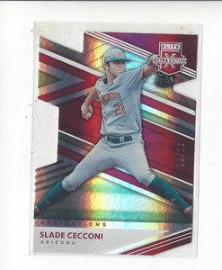 2020 Elite Extra Edition Aspirations Die Cut #33 Slade Cecconi /26 