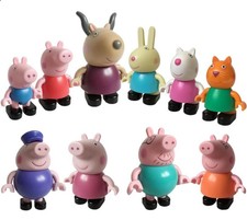 Peppa Pig Set 10 pcs Personaggi per Costruzioni