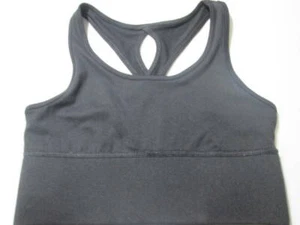 Old Navy Youth Girls Sport Top Size L Black Wireless Unlined Racerback Pullover - Picture 1 of 6