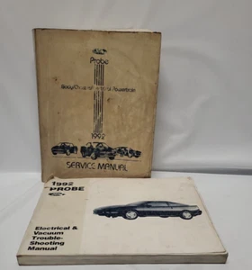 1992 Ford Probe Servicio Tienda Reparación Taller Manual Fábrica OEM Juego - Imagen 1 de 4