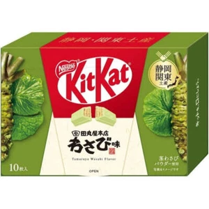 Kit Kat Mini Japan Shizuoka Limited Edition Tamaruya Wasabi Flavor - Tokyo Sakur - Picture 1 of 3