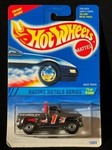 Hot Wheels 1994 Racing Metals Series #336 Chrome Chevrolet Truck 1/4 Unopened - Picture 1 of 2