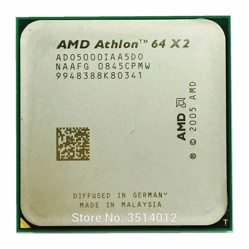 AMD AD03600IAA5DD - 1.90Ghz AM2 Dual Core AMD Athlon 64 X2 3600+  - Image 1 of 1