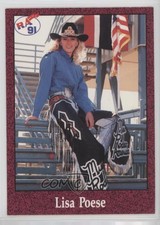 1991 Rodeo America Pro Rodeo Cards Set B Lisa Poese #17