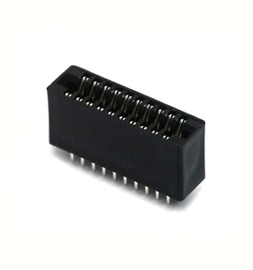 10pc Industrial Card Edge Slot Socket Connector 10x2P 20P 2.54mm 0.1" 3A 240-20 - Picture 1 of 5