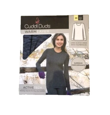 Cuddl Duds warm layer ladies top sz M - Imagem 1 de 2