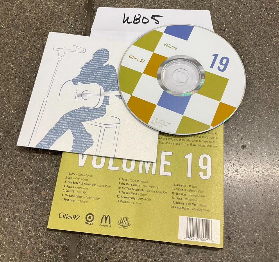 Cities 97 Sampler 19  Live from Studio C New/Sealed  Brandi Carlile K805 - Image 1 of 1