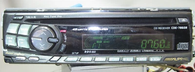   /ALPINE Autoradio -CDE 7860 R (446) CD  Radio ISO Alpine - Bild 1 von 4