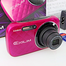 [Near Mint] CASIO EXILIM EX-N10 Pink 16.1 MP 5.0x Zoom w/ 2GB SD card from Japan