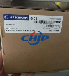 HIRSCHMANN RS30-2402O6T1SDAPHH09.0.13 RAIL SWITCH .NEW IN BOX .DHL/UPS - Picture 1 of 1