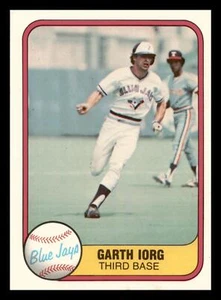 Garth Iorg 1981 Fleer #423 Toronto Blue Jays Near Mint NM - Picture 1 of 2