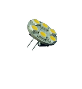 Led G4 Back Pins 6 Leds 12 Volt Cool Wh - Picture 1 of 1