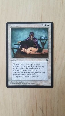 Leeches - Homelands x1 NM/LP Mtg - Image 1 of 2