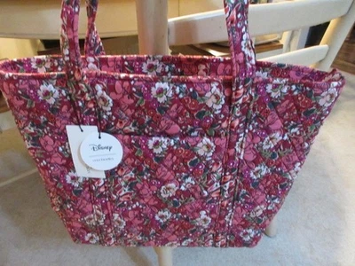 Vera Bradley Disney Minnie Mouse & Daisy Duck Hidden Hearts Small Vera Tote NWT - Image 1 of 4