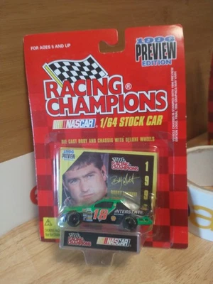 Racing Champions NASCAR 1/64 diecast #18 Interstate Bobby Labonte 1996 Preview - Image 1 of 4