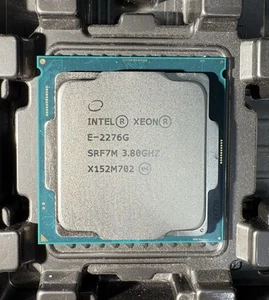 Processeur Intel Xeon E-2276G 3,8 GHz 6 cœurs 12 threads - LGA1151 | Support ECC - Photo 1/1