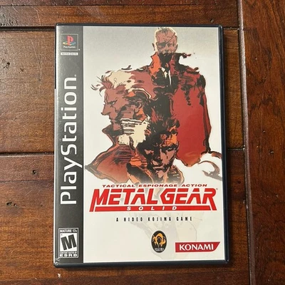 Metal Gear Solid (Sony PlayStation PS1) CIB Essential Collection Long Box - Image 1 of 4