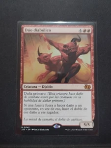 MTG DUO DIABÓLICO / FIENDISH DUO - J25 - EXTREMADAMENTE RARO EN ESPAÑOL NM - Imagen 1 de 1