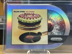 Let it Bleed 2025 Panini Prizm Rolling Stones #10 Die-Cut Albums Silver - Picture 1 of 3