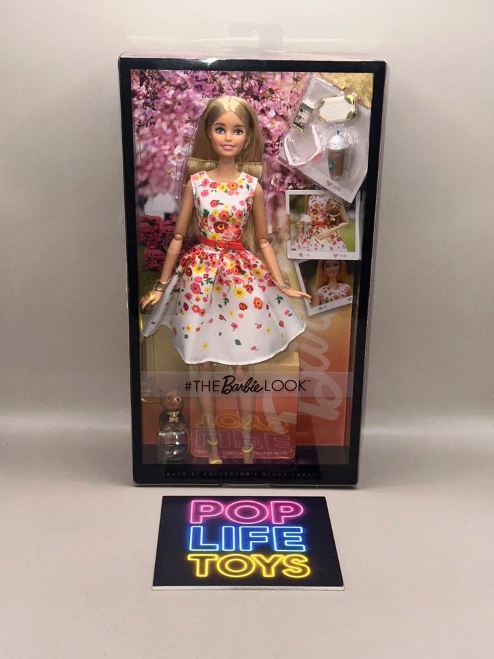 2016 Mattel Barbie Etiqueta Negra “#TheBarbieLook Barbie” Vestido Floral #DVP55 *SIN USAR, EN CAJA ORIGINAL Foto 1 de 4
