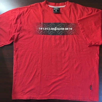 Vintage Rocawear T-Shirt Rap Tee Jay Z Hip Hop Y2K Mens Size XL - Image 1 of 4