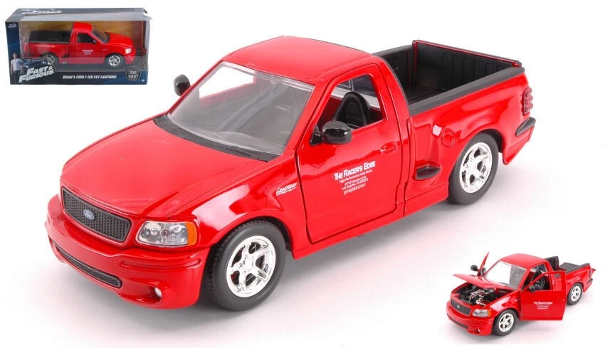 BRIAN'S FORD F-150 SVT LIGHTNING FAST & FURIOUS RED 1:24 - Immagine 1 di 1