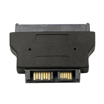 SATA 15+7 pin 22Pin Female to 13pin Male Plug Converter Adapter Connector - Image 1 of 4