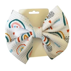 Chasing Rainbows 5" Hair Bow New - Picture 1 of 4